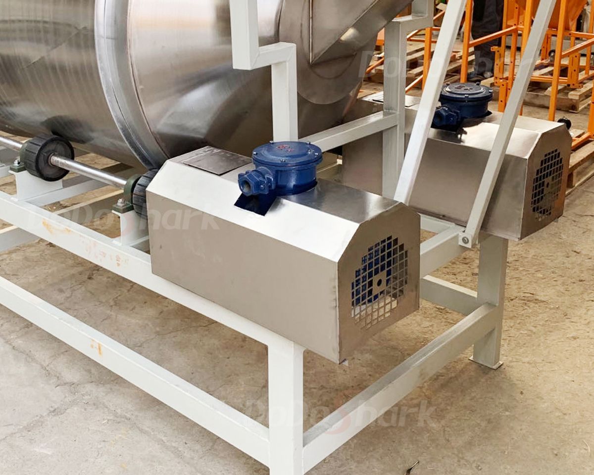 刀鲨/Large Stainless Steel Drum Mixer /增强安全性