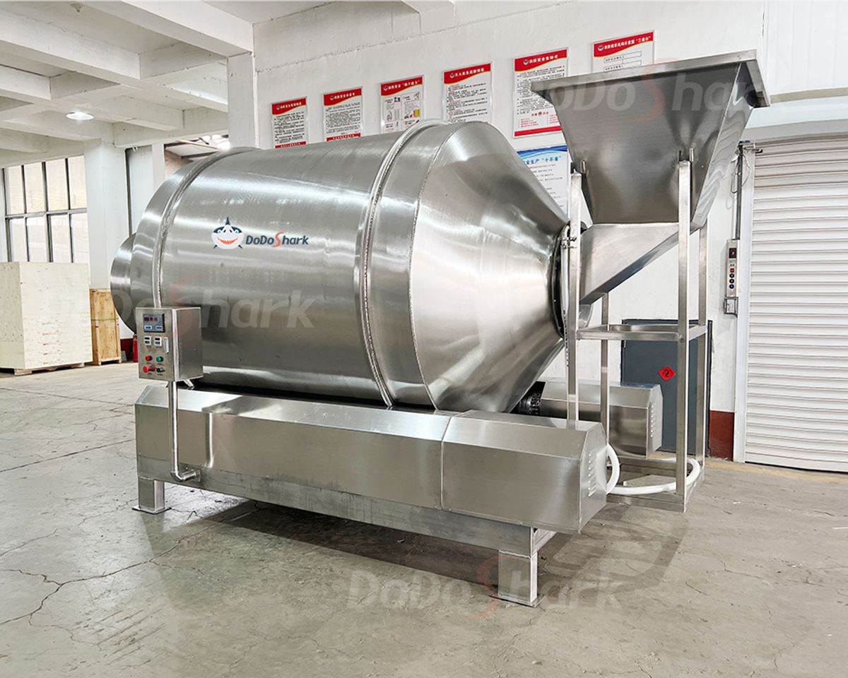 刀鲨/Large Stainless Steel Drum Mixer /卓越耐用性