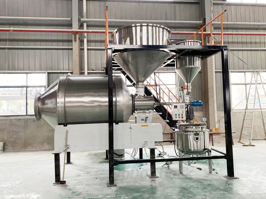 刀鲨/Large Stainless Steel Drum Mixer /产线 A