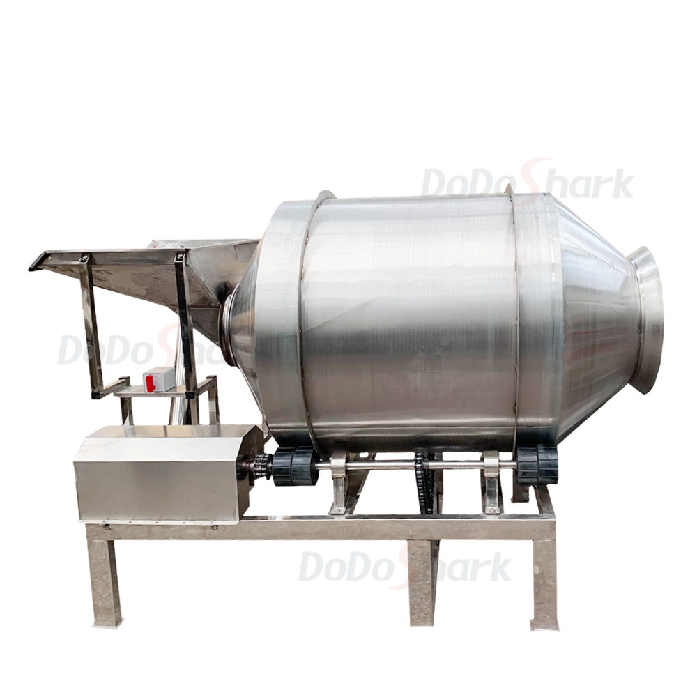 刀鲨/Large Stainless Steel Drum Mixer /RM500L - 不锈钢支架
