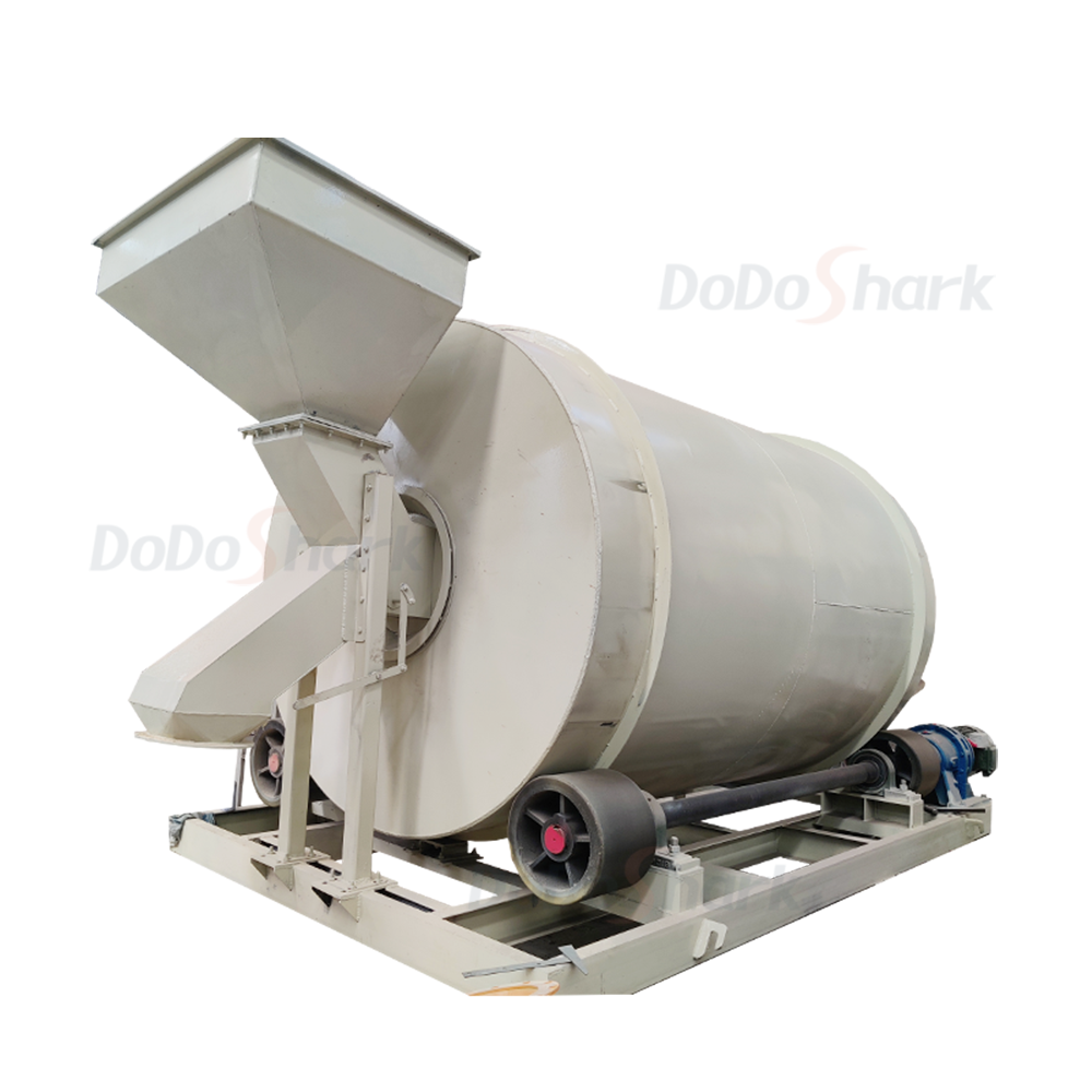 刀鲨/Large Stainless Steel Drum Mixer /RM5000L - 全碳钢定制