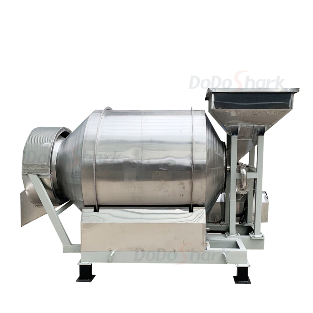 刀鲨/Large Stainless Steel Drum Mixer /RM500L - 碳钢底座