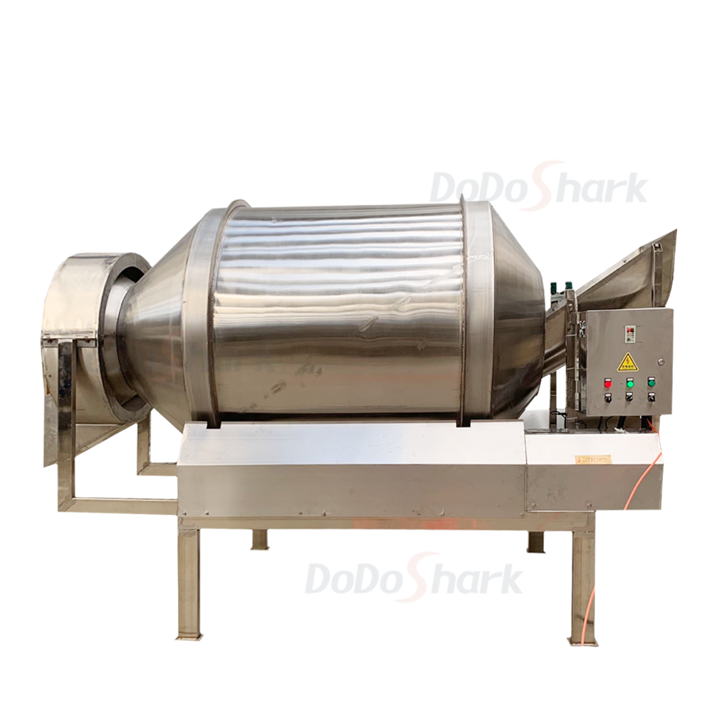 刀鲨/Large Stainless Steel Drum Mixer /RM1000L - 不锈钢支架