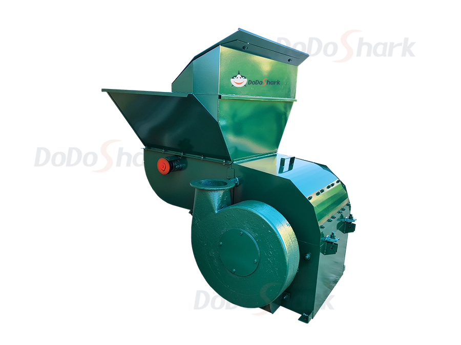 刀鲨/Cast Iron Hammer Mill Grinder/单研磨高料斗型(带风机)