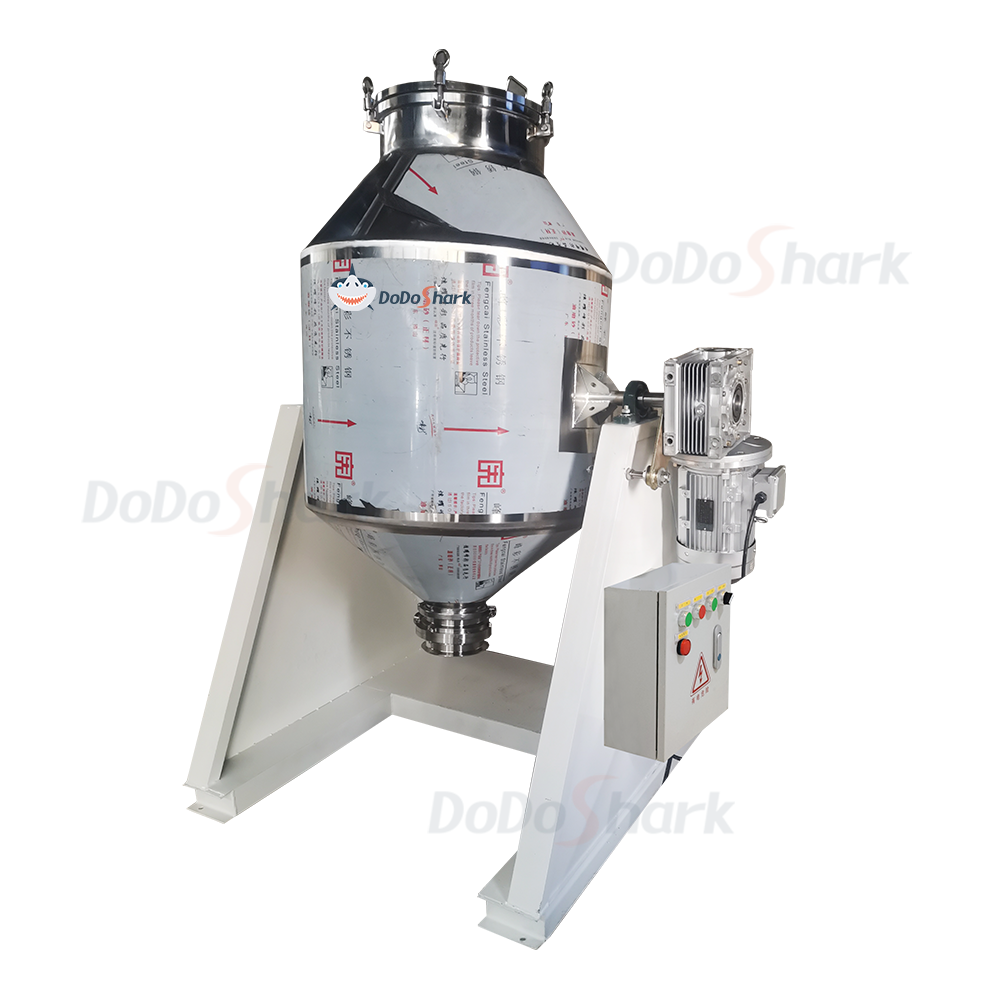 刀鲨/Double Cone Drum Mixer /400L – 碳钢机架