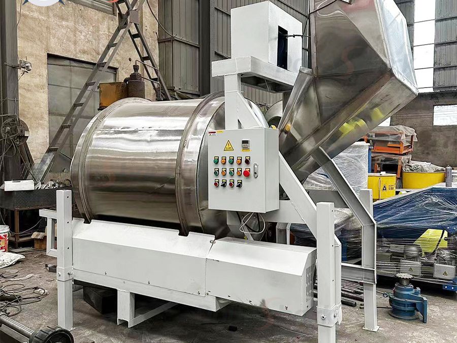 刀鲨/Large Stainless Steel Drum Mixer /提升机型