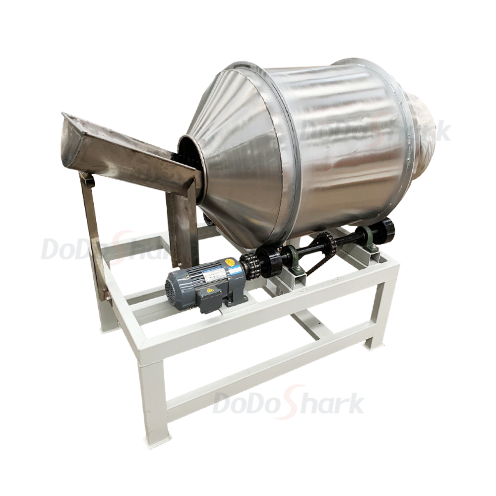刀鲨/Large Stainless Steel Drum Mixer /RM100L - 碳钢机架