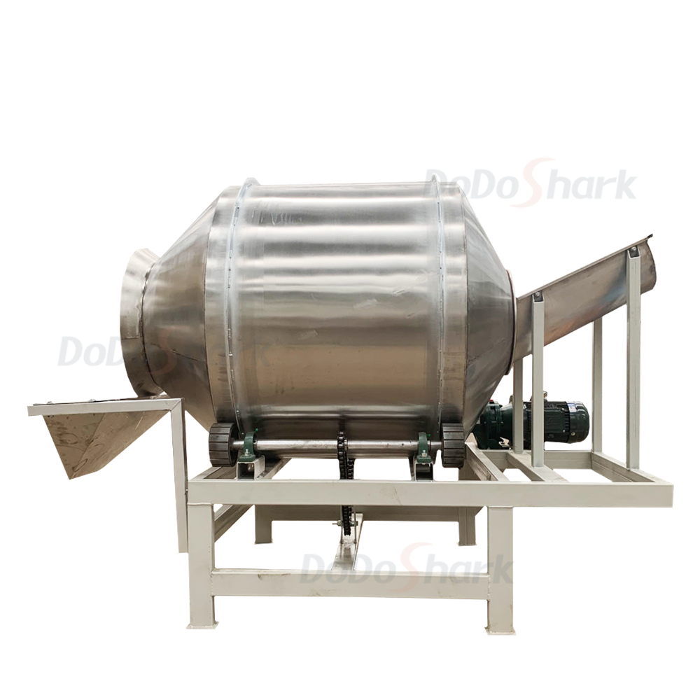 刀鲨/Large Stainless Steel Drum Mixer /RM300L - 碳钢机架