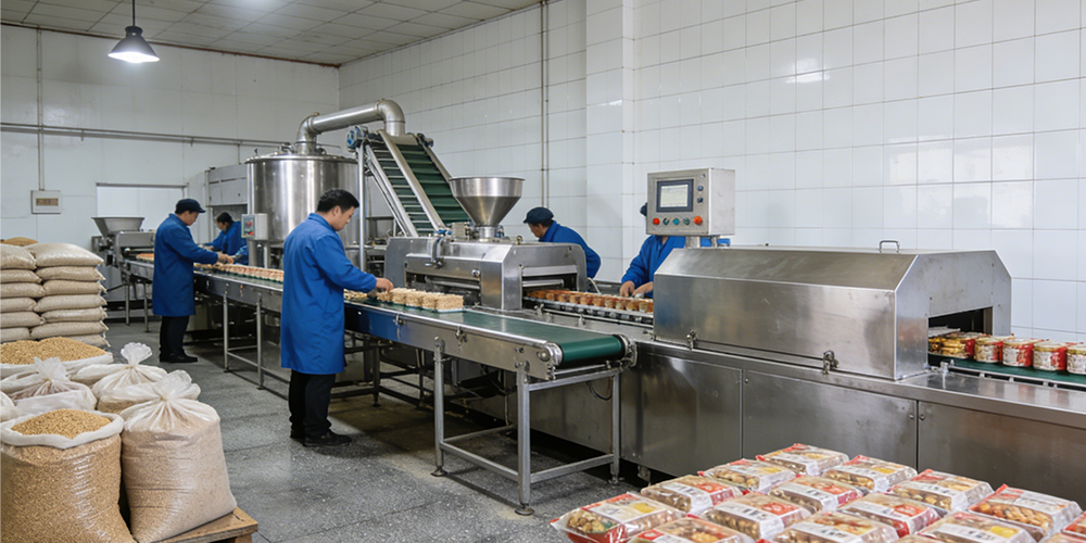 A Food Processing Enterprise in Bozhou, Anhui