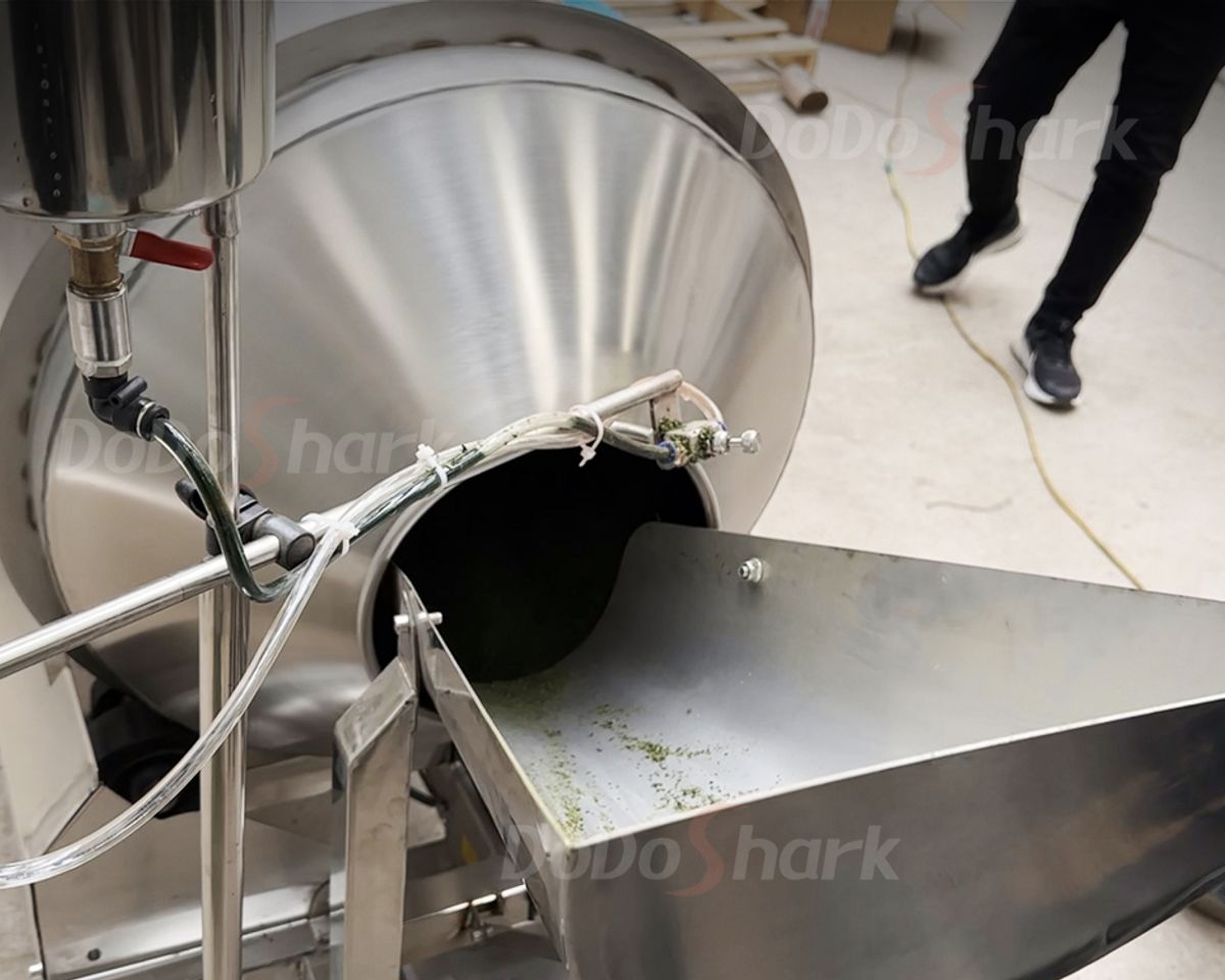 刀鲨/Large Stainless Steel Drum Mixer /喷雾加药功能